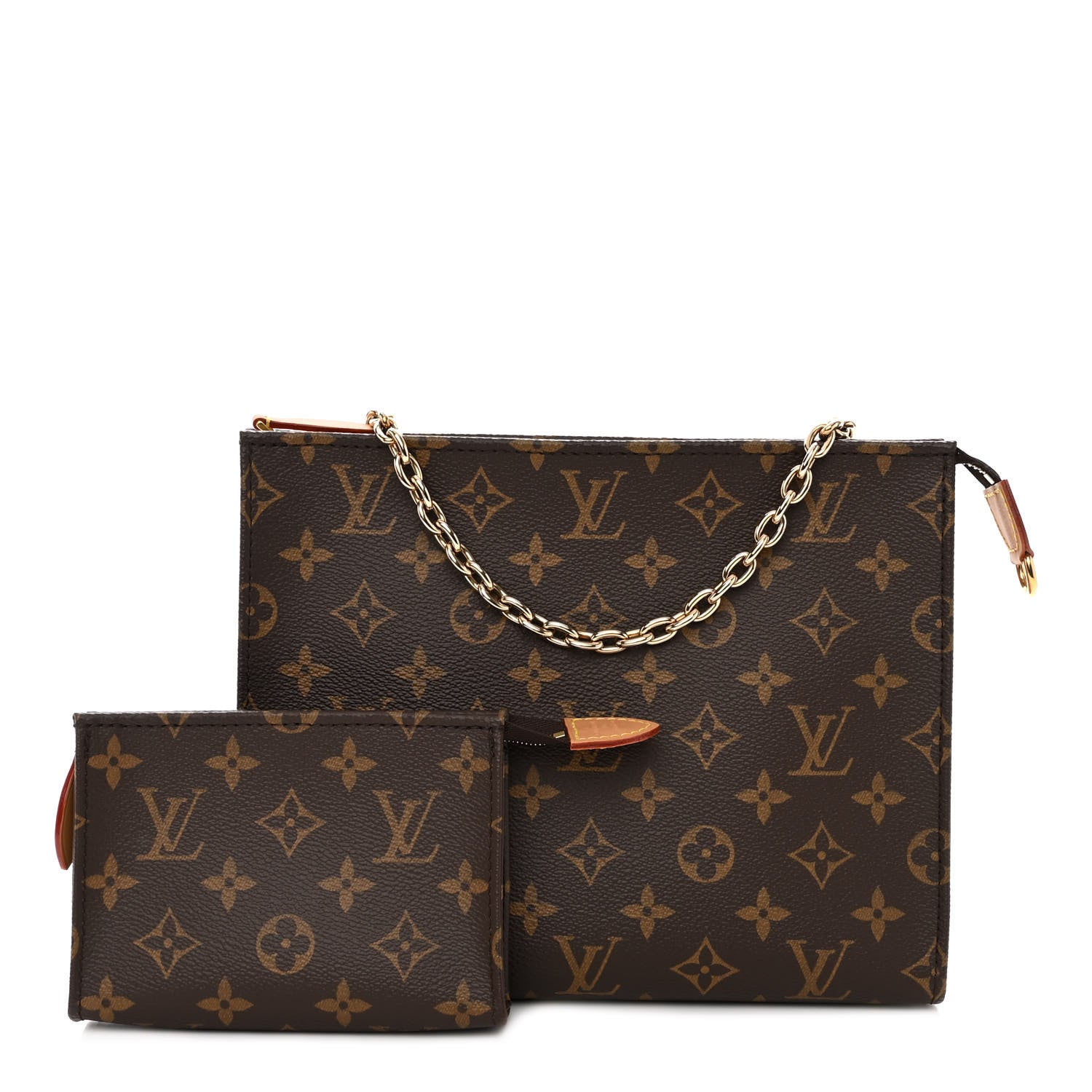 Louis Vuitton Monogram Toiletry Pouch On Chain 1 of 9