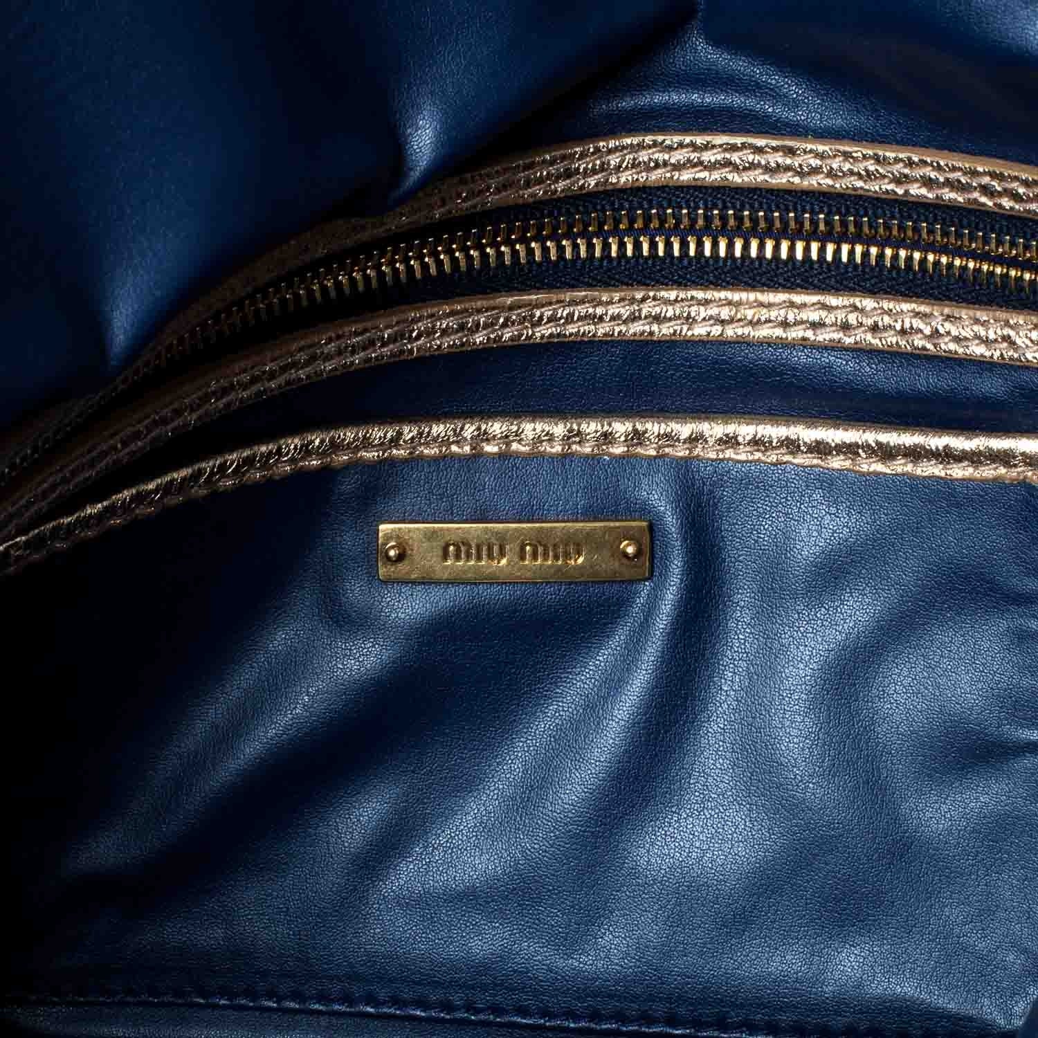 Miu Miu Denim Matelasse 7 of 11