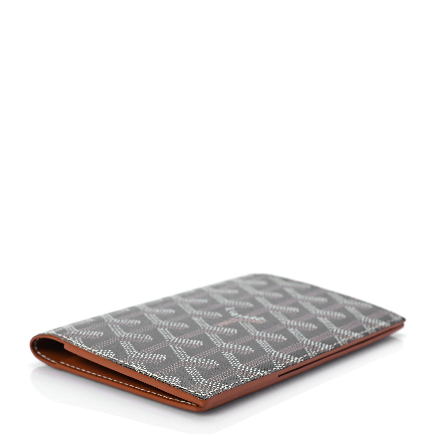 Goyard Goyardine Grenelle Passport Wallet Black Gold 7 of 7