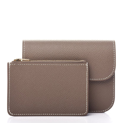 Hermes Epsom Constance Slim Wallet Etoupe 3 of 8