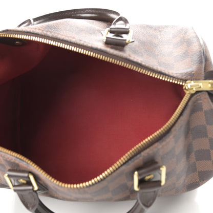 Louis Vuitton Damier Ebene Speedy 30 5 of 14