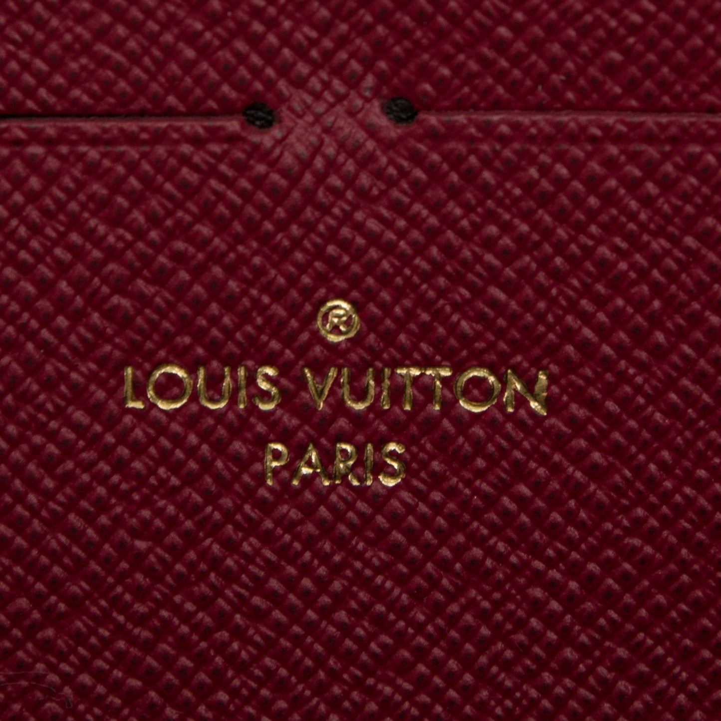 Monogram Clemence Wallet Fuchsia