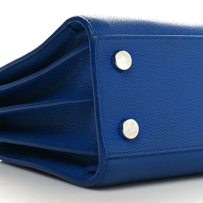Saint Laurent Grained Calfskin Nano Sac De Jour Royal Blue 8 of 14
