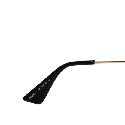 Gucci Aviator Sunglasses GG0062S Black Gold 6 of 7