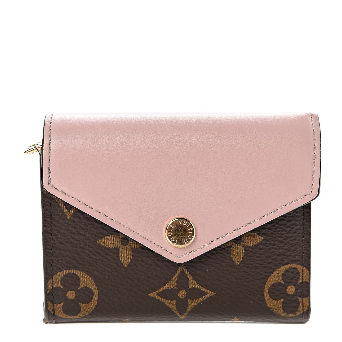 Monogram Zoe Wallet Rose Ballerine