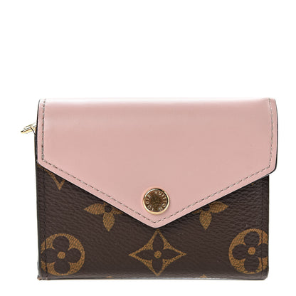 Louis Vuitton Monogram Zoe Wallet Rose Ballerine 1 of 8