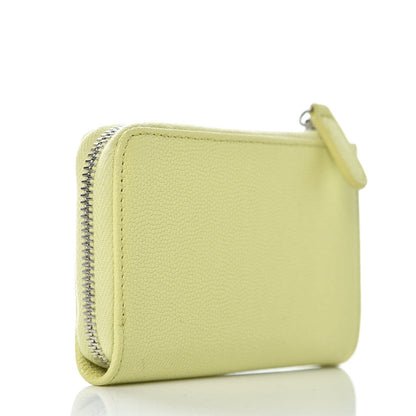Chanel Caviar Key Holder Case Light Pink Light Green 3 of 9