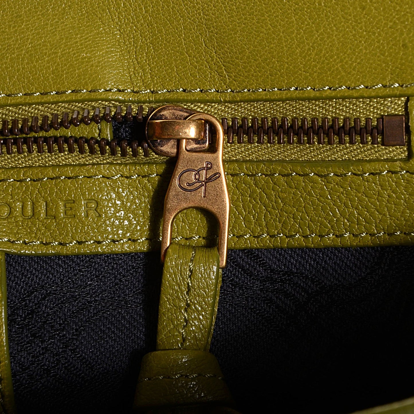 Lambskin Medium PS1 Satchel Olive