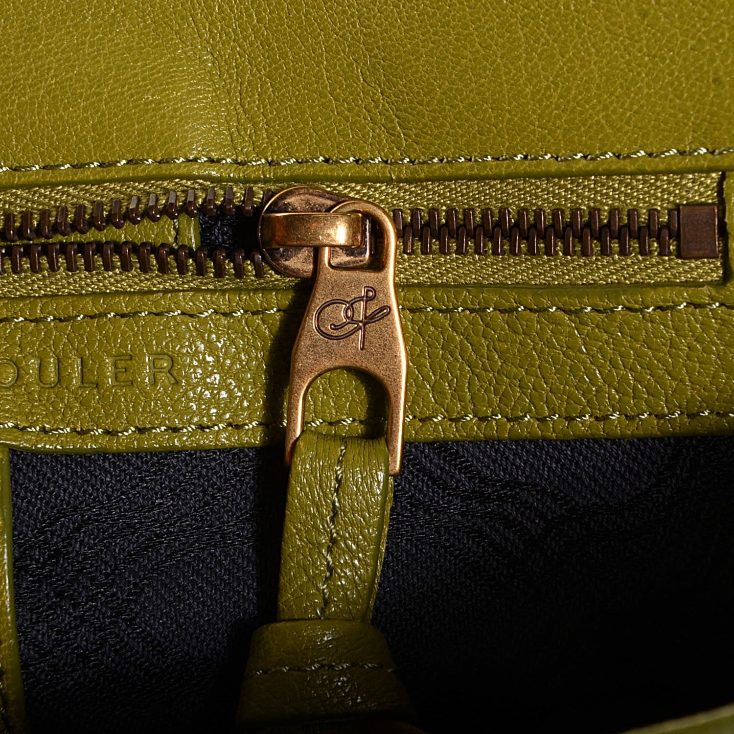 Proenza Schouler Lambskin Medium PS1 Satchel Olive 10 of 14