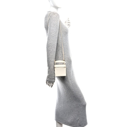 Alaia Shiny Goatskin Cub Vanity Bag Ivorie 2 of 10
