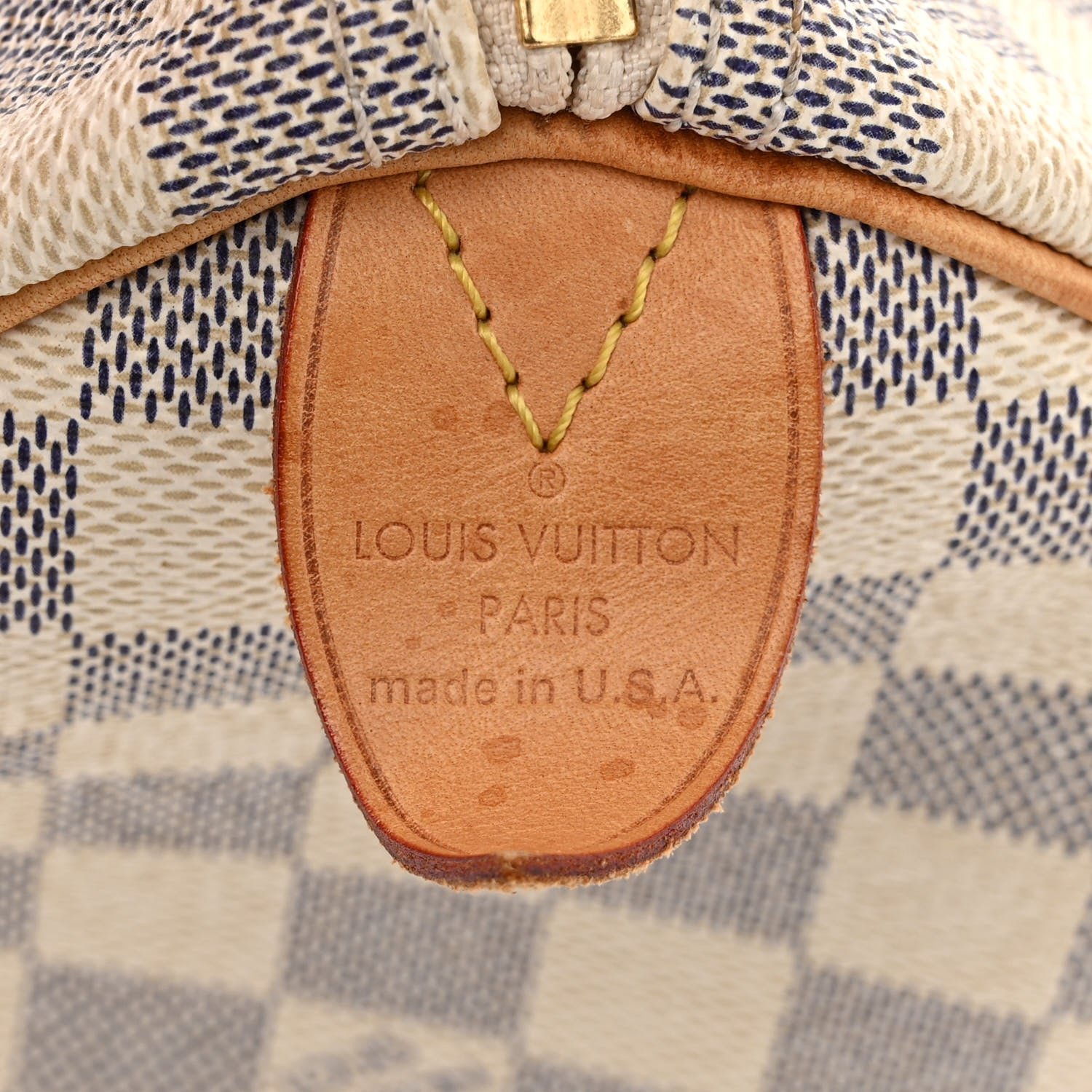 Louis Vuitton Damier Azur Speedy 30 6 of 15