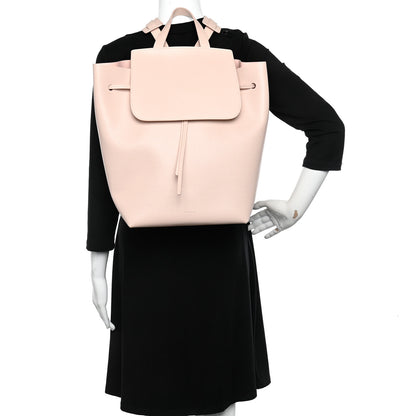 Mansur Gavriel Grained Calfskin Mini Backpack Rosa 2 of 11
