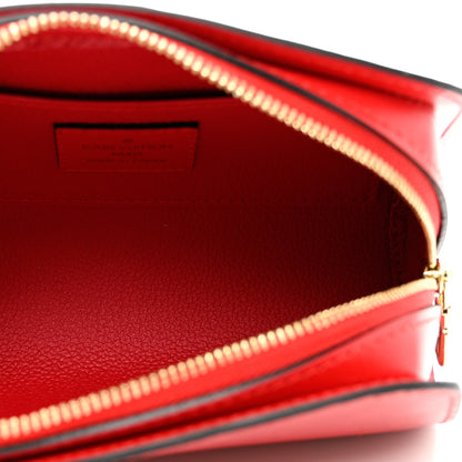 Louis Vuitton Epi Dauphine 17 Cosmetic Pouch Castillan Red 5 of 6