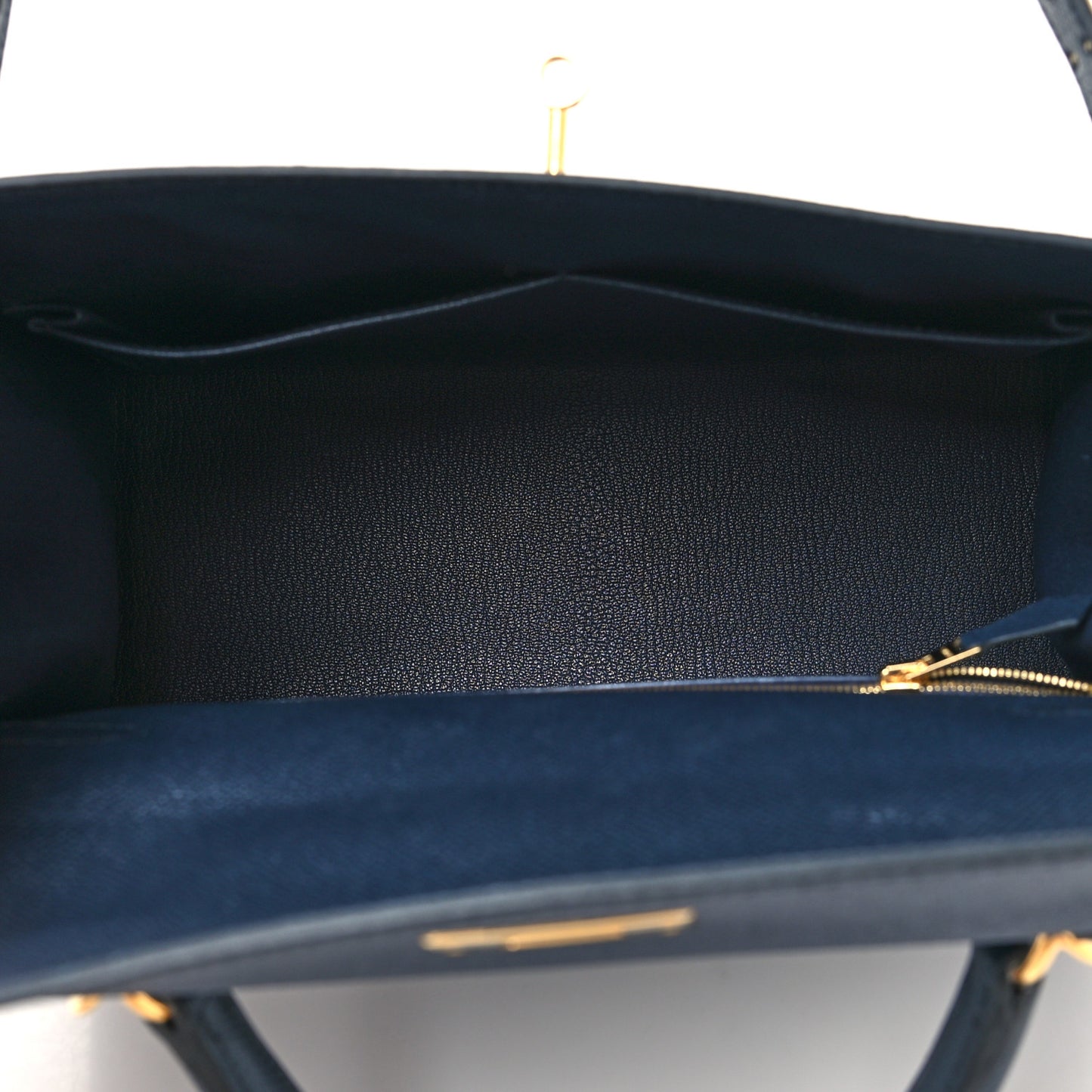 Epsom Kelly Sellier 28 Bleu Indigo
