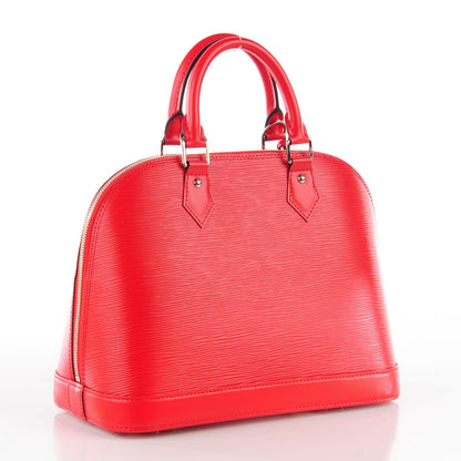Louis Vuitton Epi Alma PM Coquelicot 3 of 8