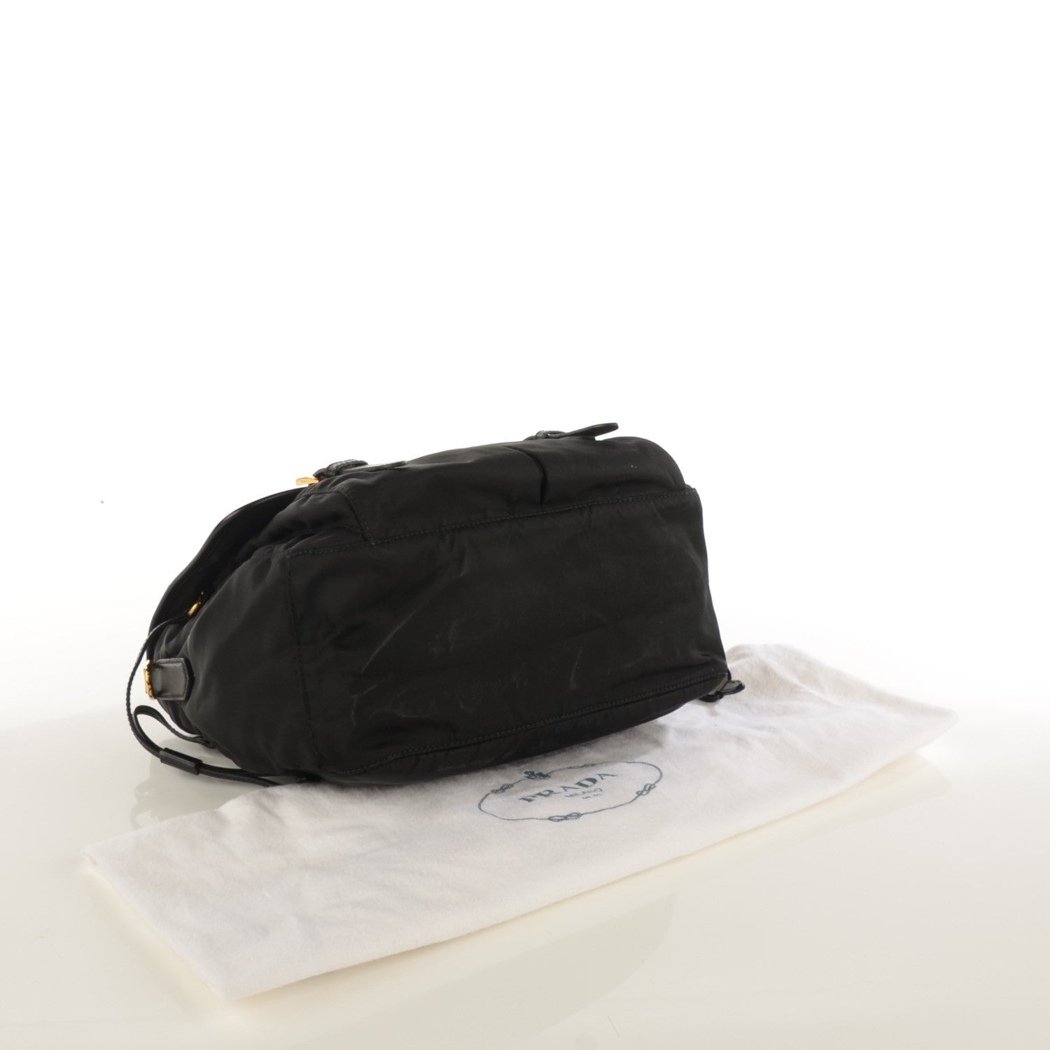 Prada Tessuto Nylon Messenger Bag Nero Black 4 of 8