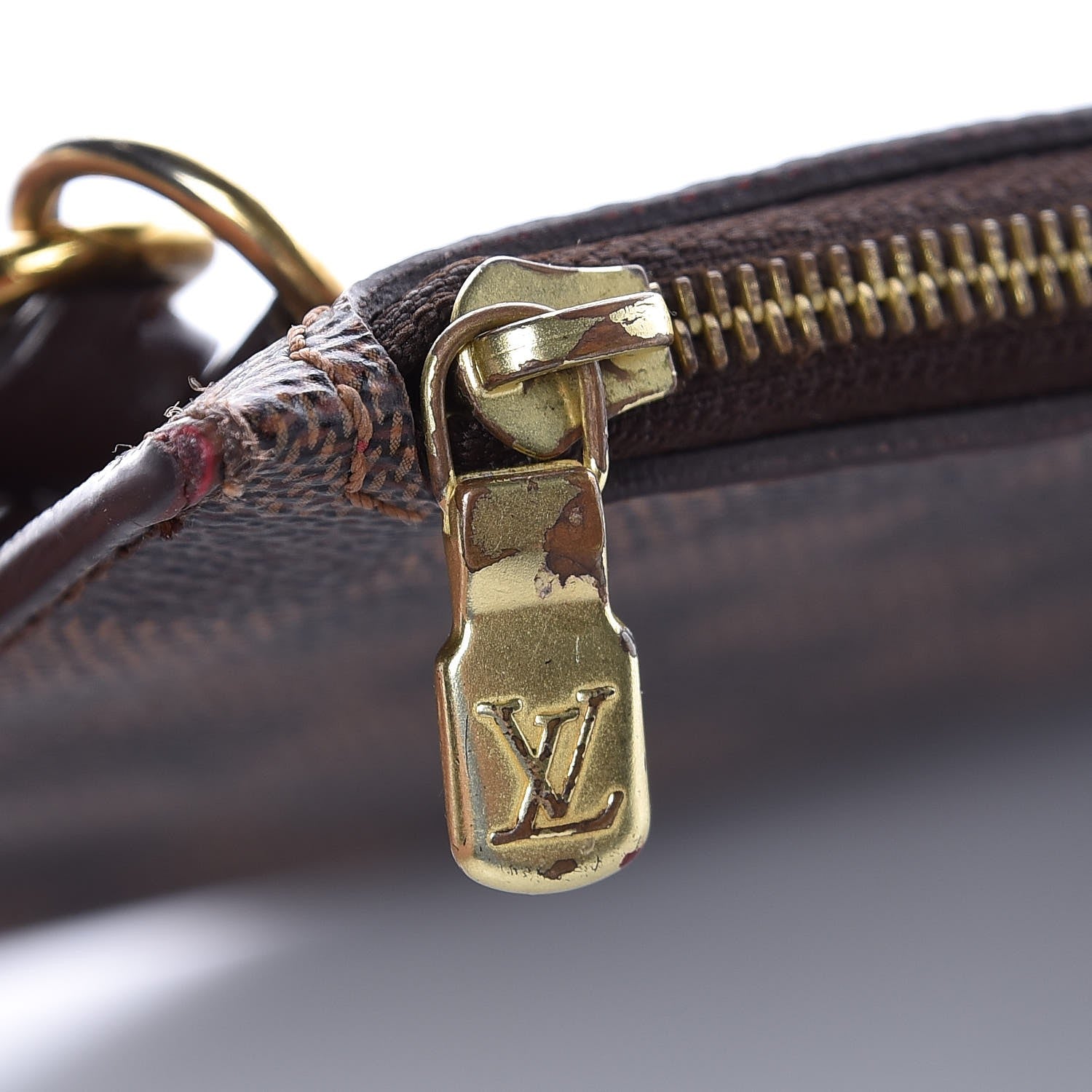 Louis Vuitton Damier Ebene Neverfull MM GM Pochette 8 of 8