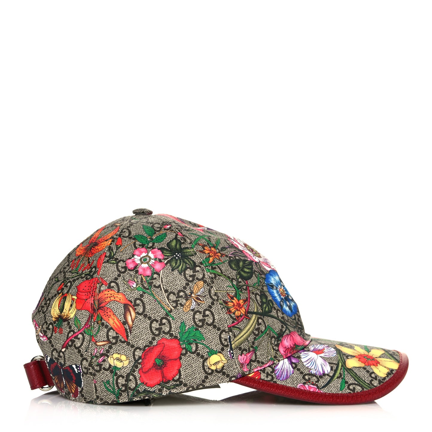 GG Supreme Flora Claudia Baseball Hat 57 M Red