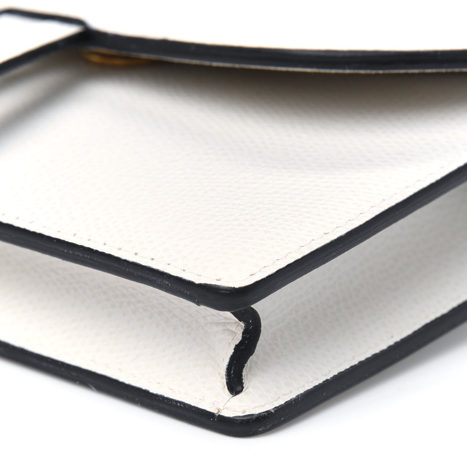 Christian Dior Grained Calfskin Saddle Belt Bag White 11 of 15