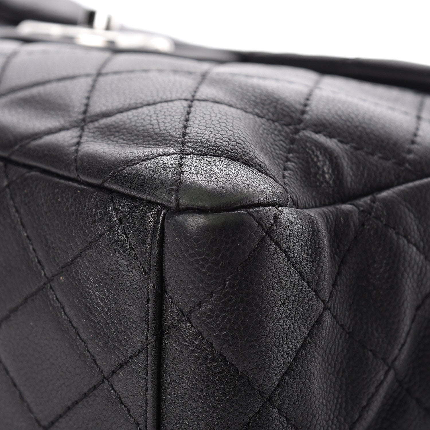 Chanel Caviar Quilted Maxi Single Flap Black 16 of 21