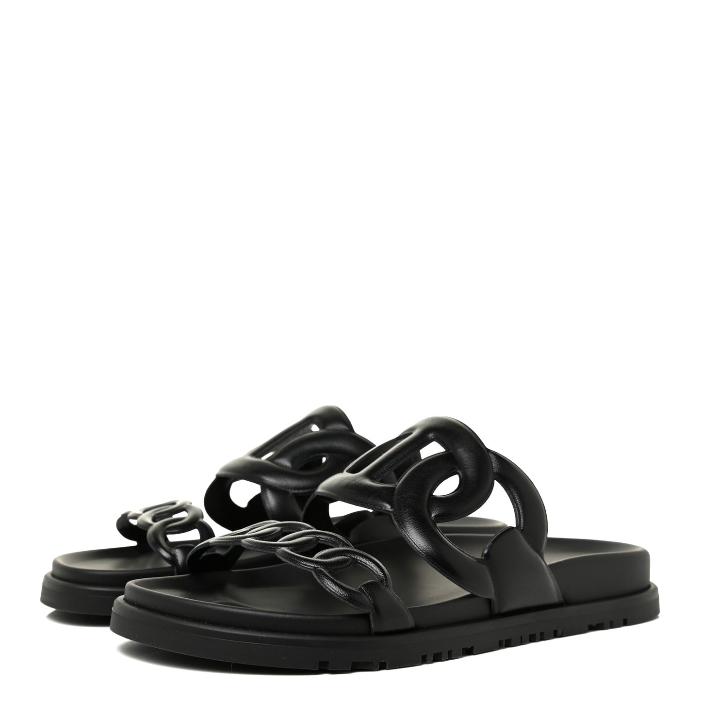 Nappa Extra Sandals 36 Black
