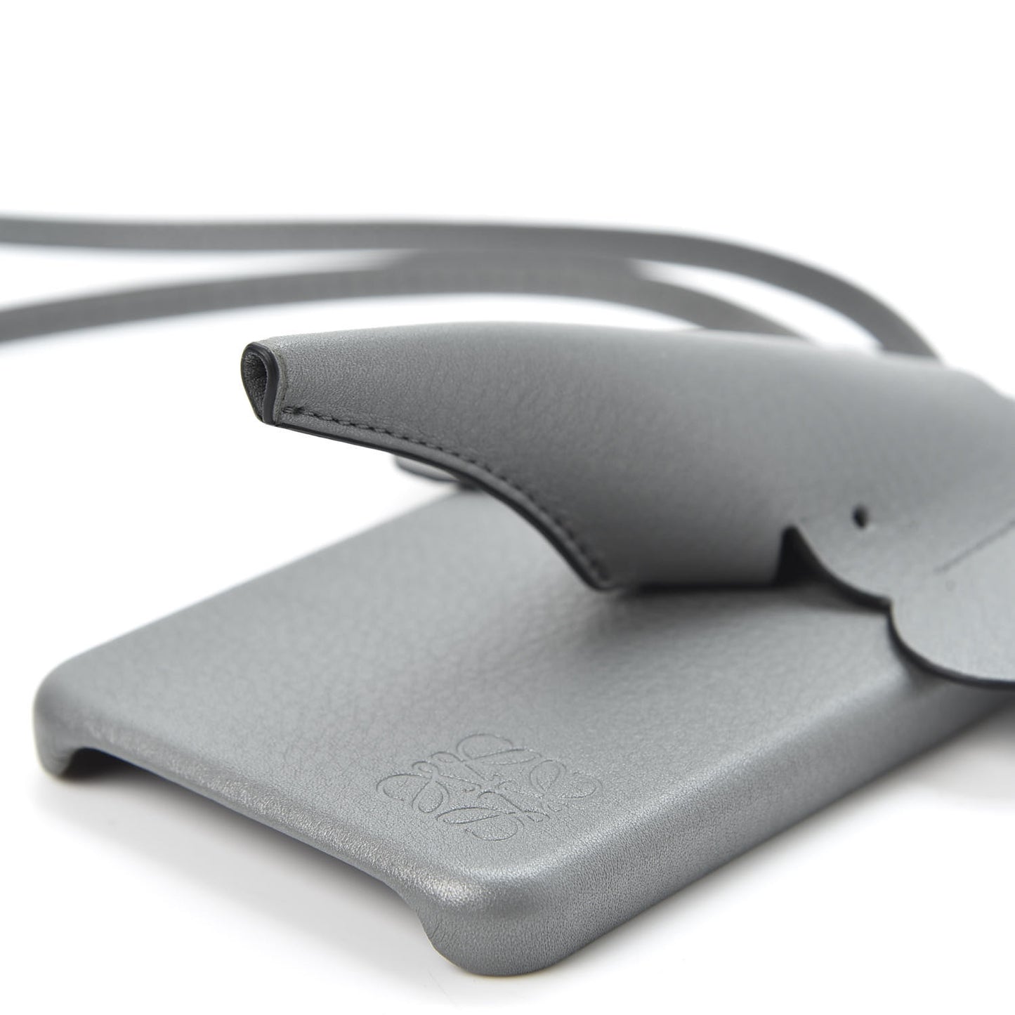 Calfskin Elephant Iphone X/XS Case Grey