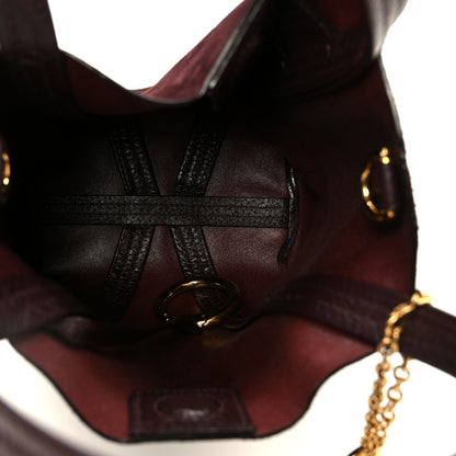 Chloe Suede Small Spin Tote Deep Violine 5 of 11