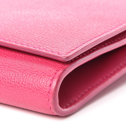 Alexander McQueen Calfskin Insignia Pouch Pink 10 of 10