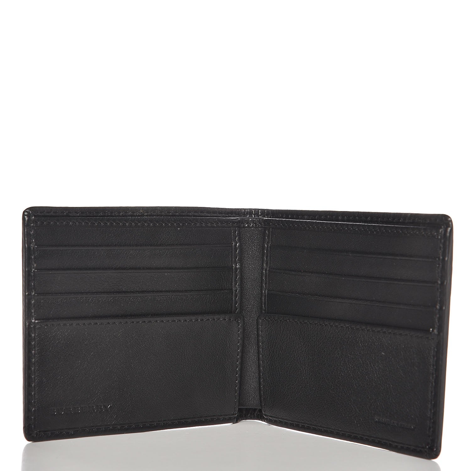 Burberry Horseferry Check BBi-Fold Wallet Black 5 of 8