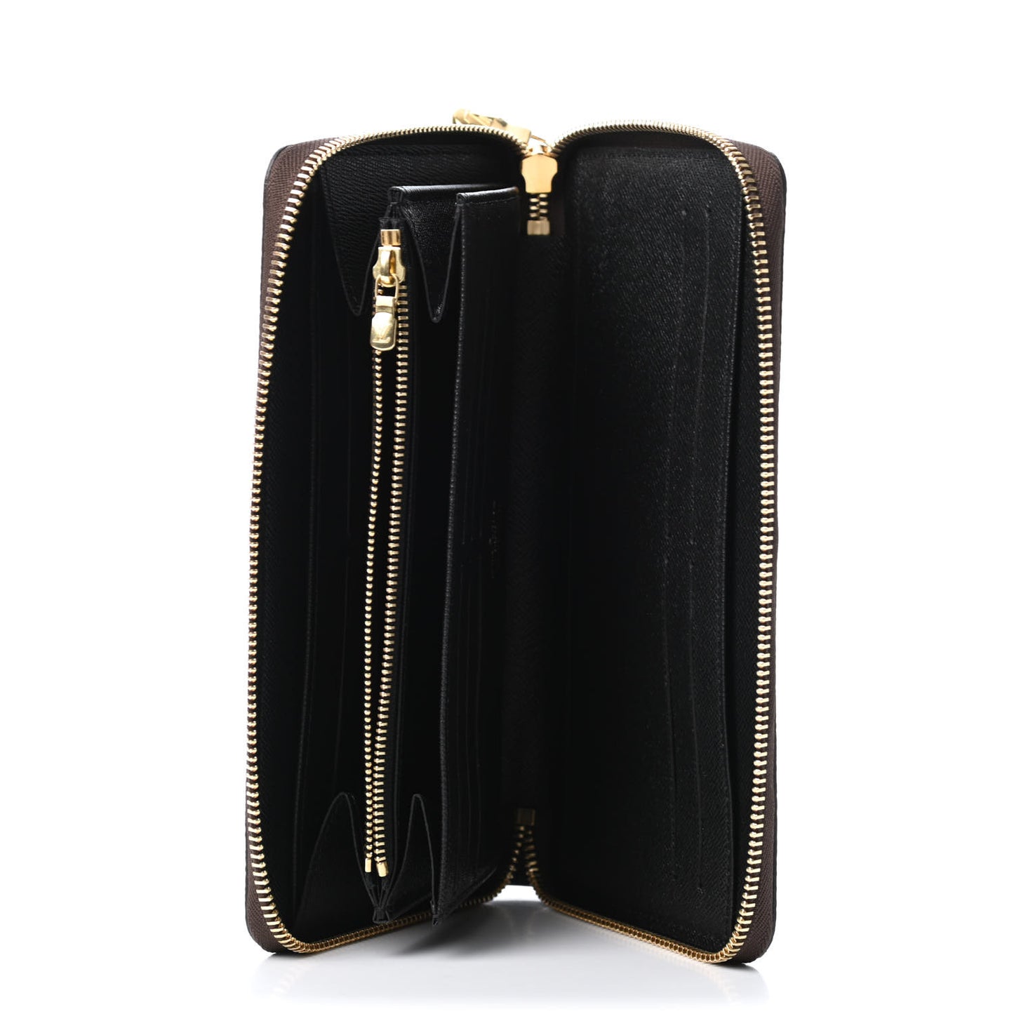 Monogram My LV Heritage Zippy Organizer Wallet Ivory Black