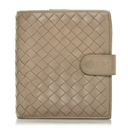 Bottega Veneta Nappa Intrecciato French Compact Wallet 1 of 10