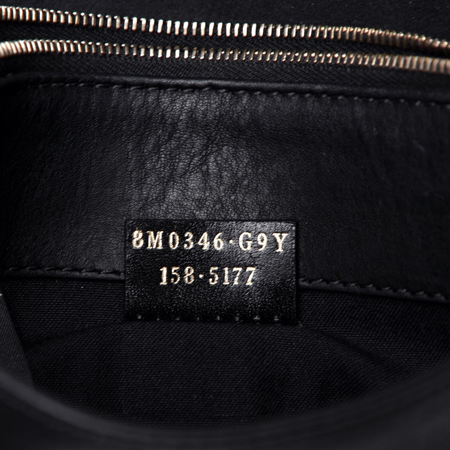Vitello Flamingo Tube Wallet on Chain Black
