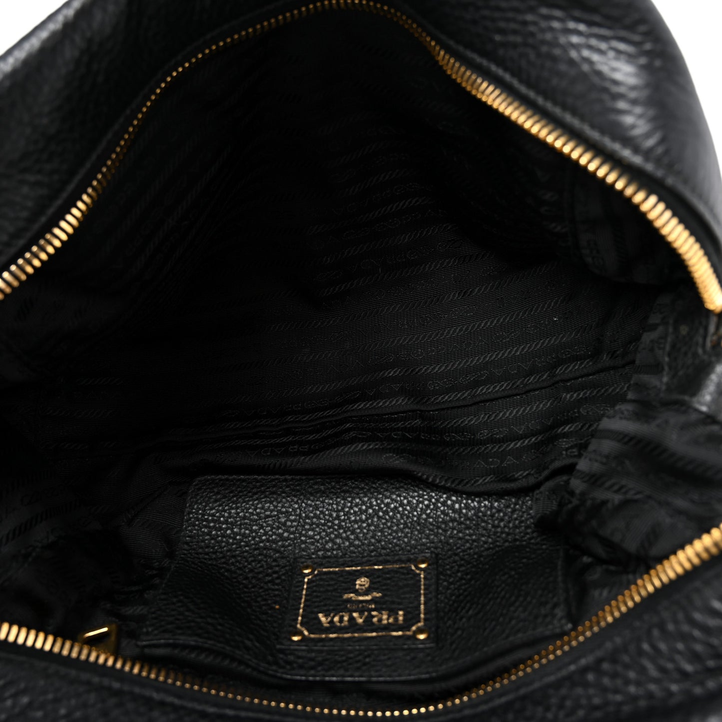 Vitello Daino Bauletto Black