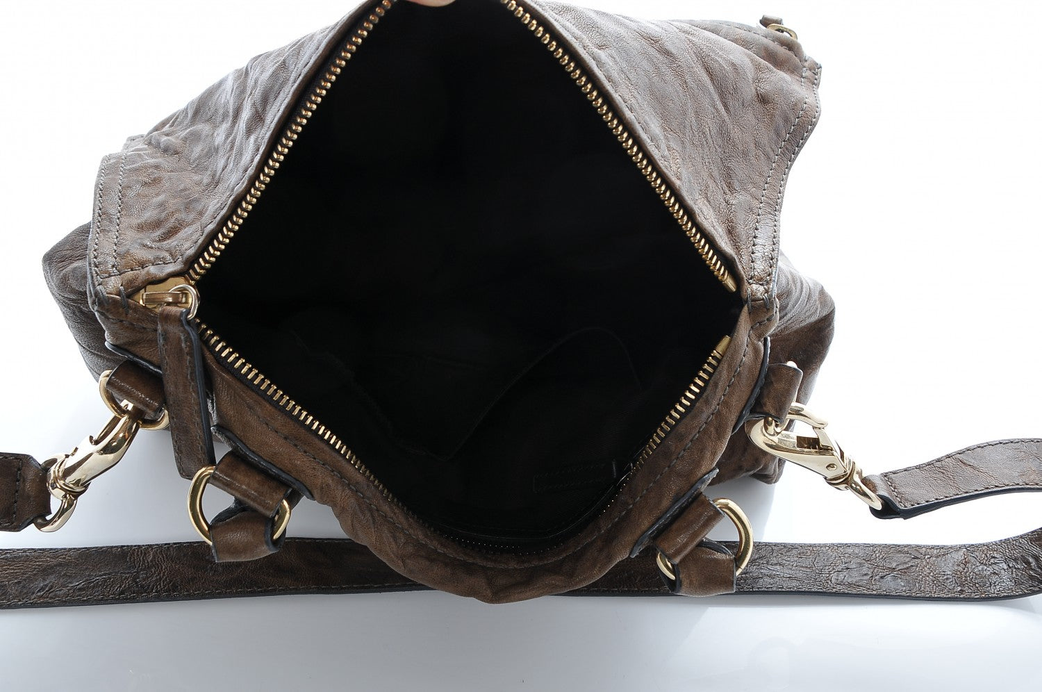 Givenchy Tumbled Sheepskin Medium Pandora Charcoal 5 of 8
