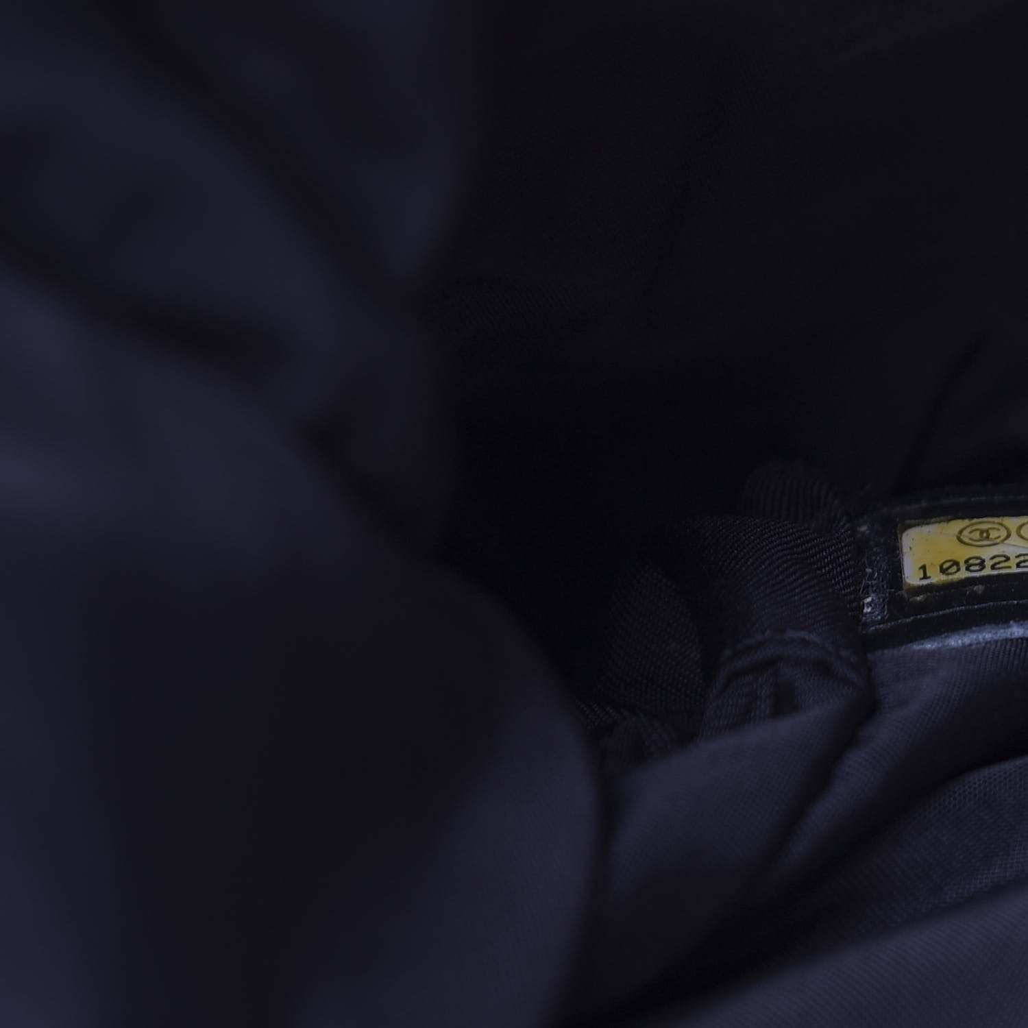 Chanel Nylon Travel CC Laptop Briefcase Black 7 of 11