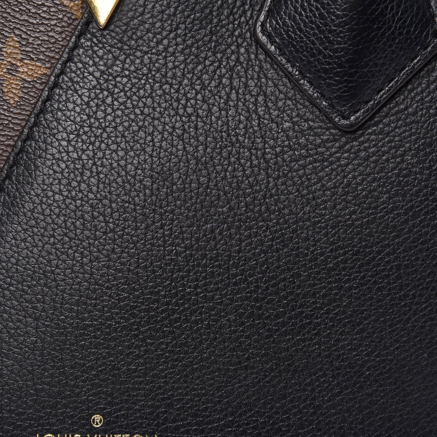 Calfskin Monogram Kimono Tote PM Black