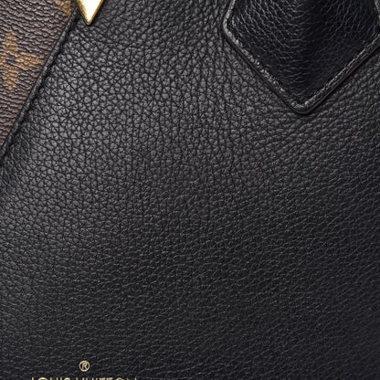 Louis Vuitton Calfskin Monogram Kimono Tote PM Black 8 of 20