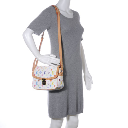 Louis Vuitton Monogram Multicolor Sologne White 2 of 7