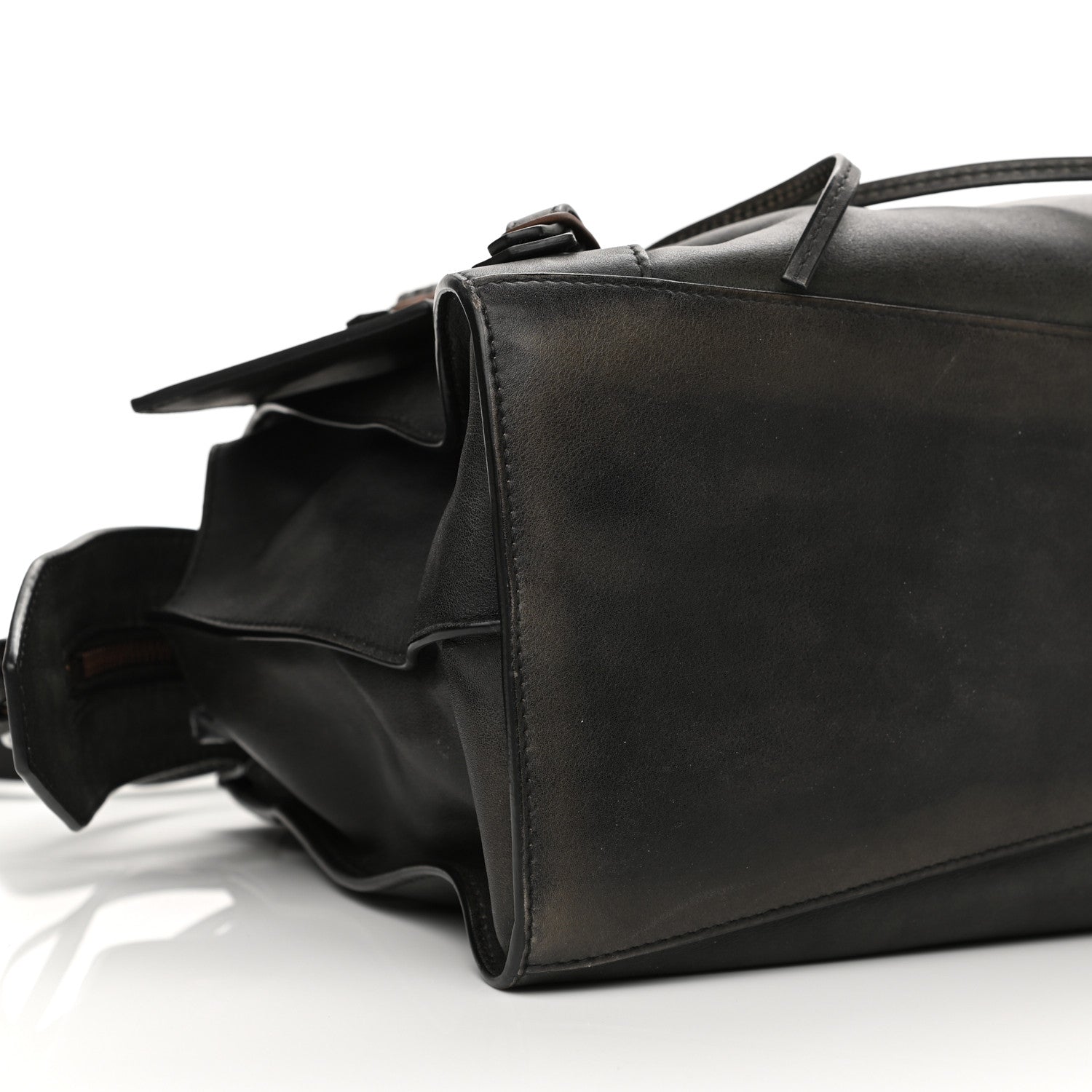 Balenciaga Used Calfskin Rust Hardware Neo Classic City Black 8 of 17