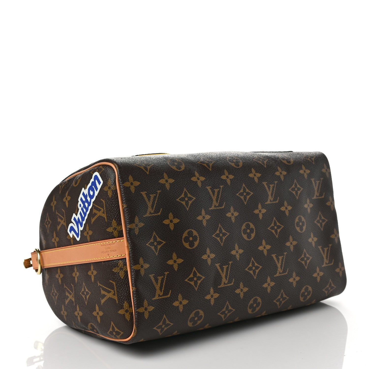 Louis Vuitton Monogram Patches Speedy Bandouliere 30 4 of 8
