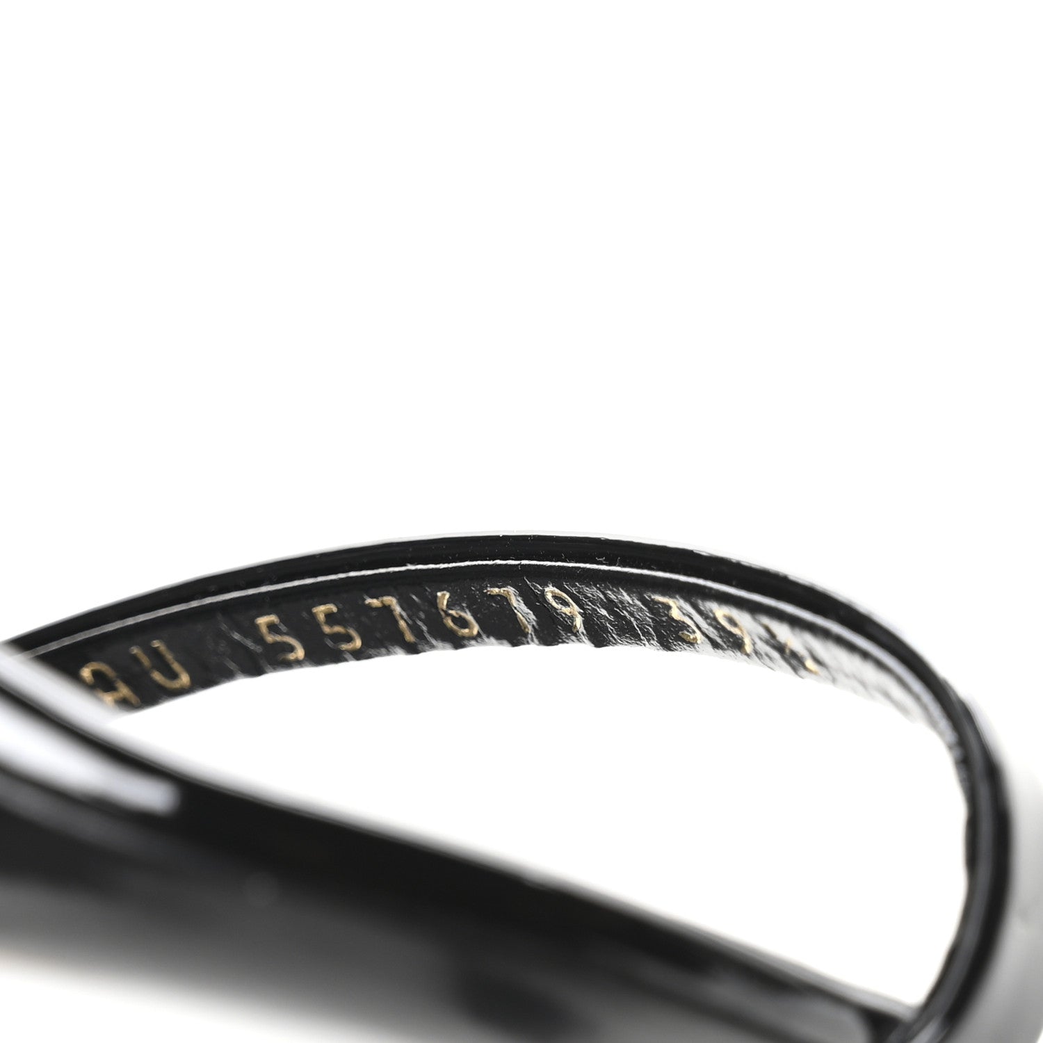 Saint Laurent Patent Calfskin Opyum 85 Sandals 39.5 Black Gold 8 of 9