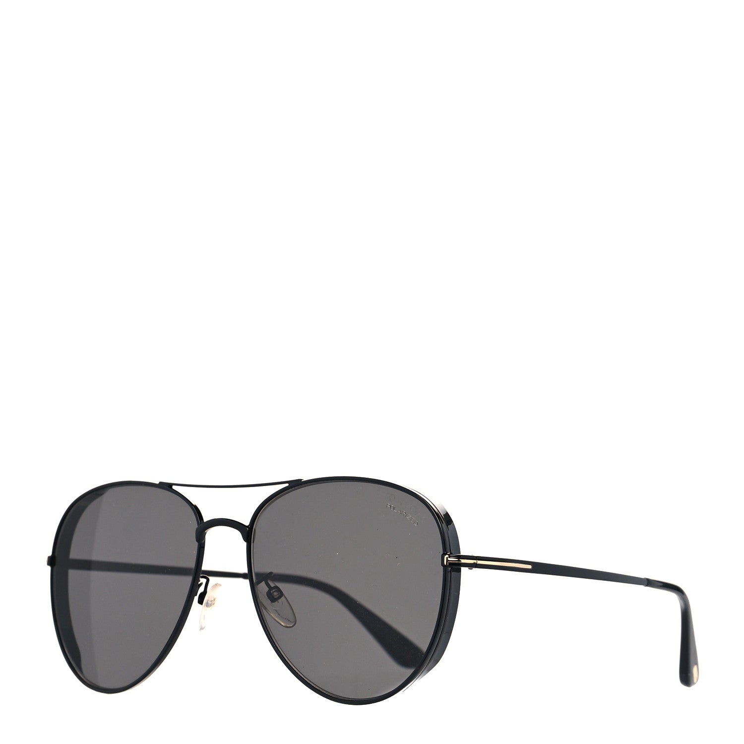 Tom Ford Metal Aviator Sunglasses TF723K Black 1 of 8