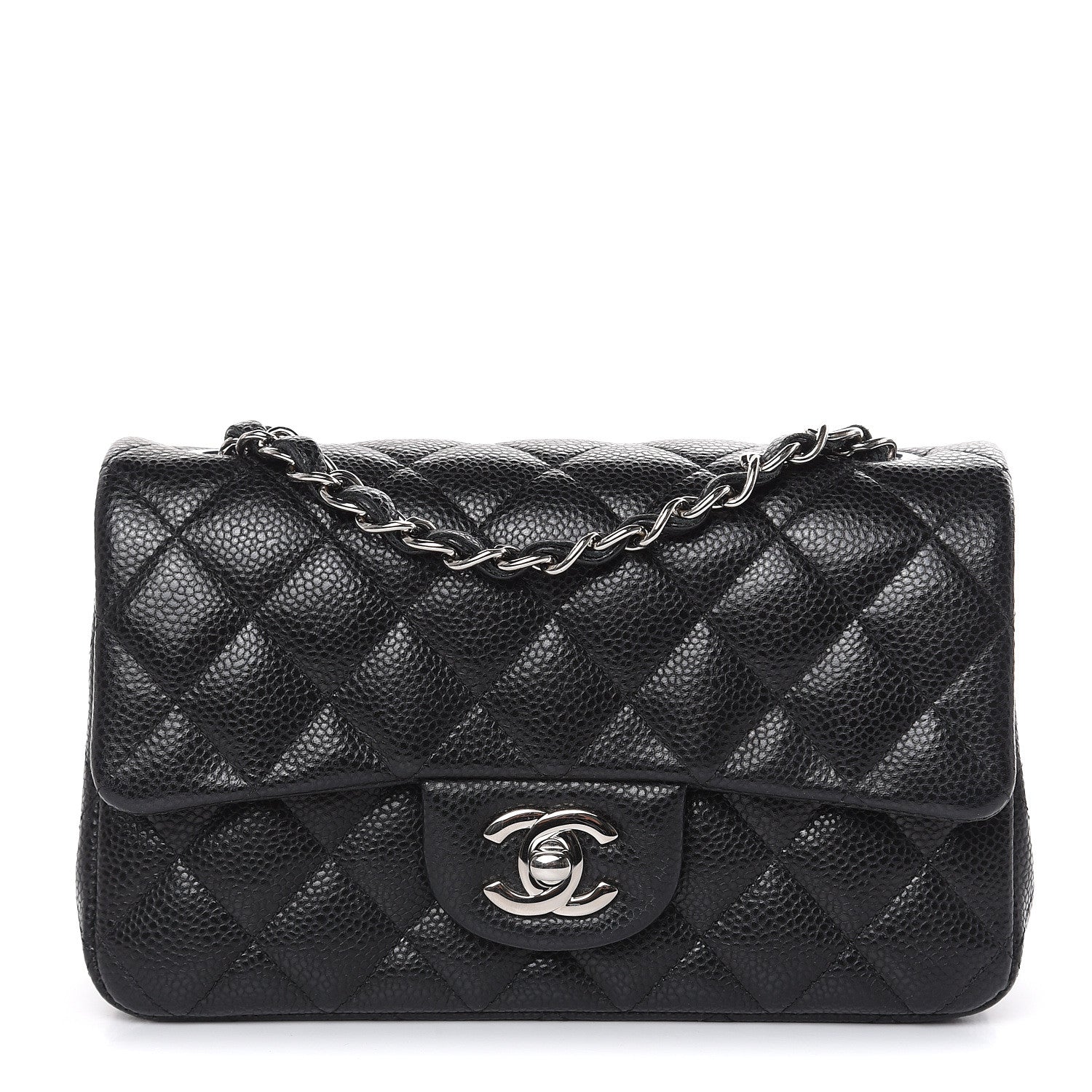 Chanel Caviar Quilted Mini Rectangular Flap Black 1 of 11
