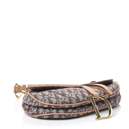 Christian Dior Monogram Saddle Bag Brown 4 of 9