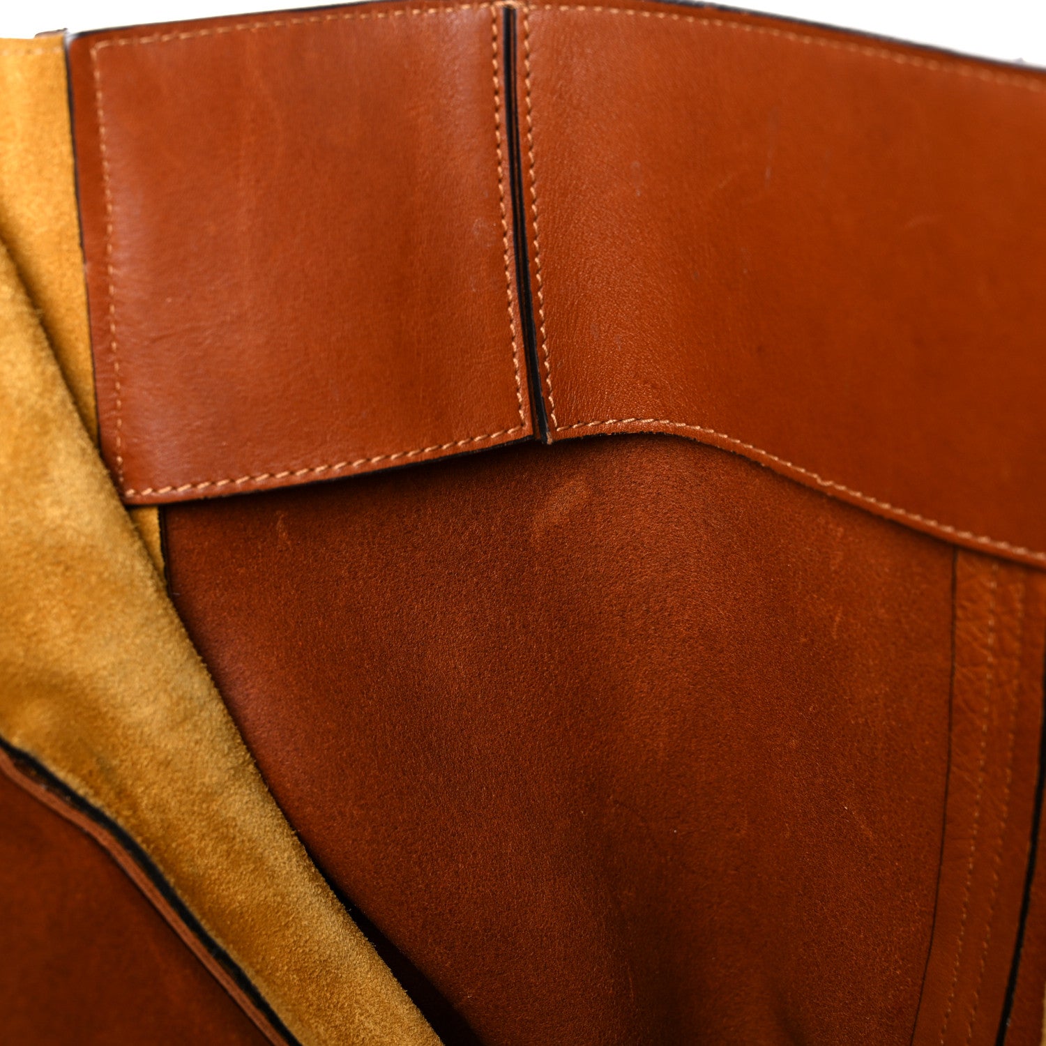 Chloe Smooth Calfskin Medium Milo Shopping Tote Caramel 14 of 20