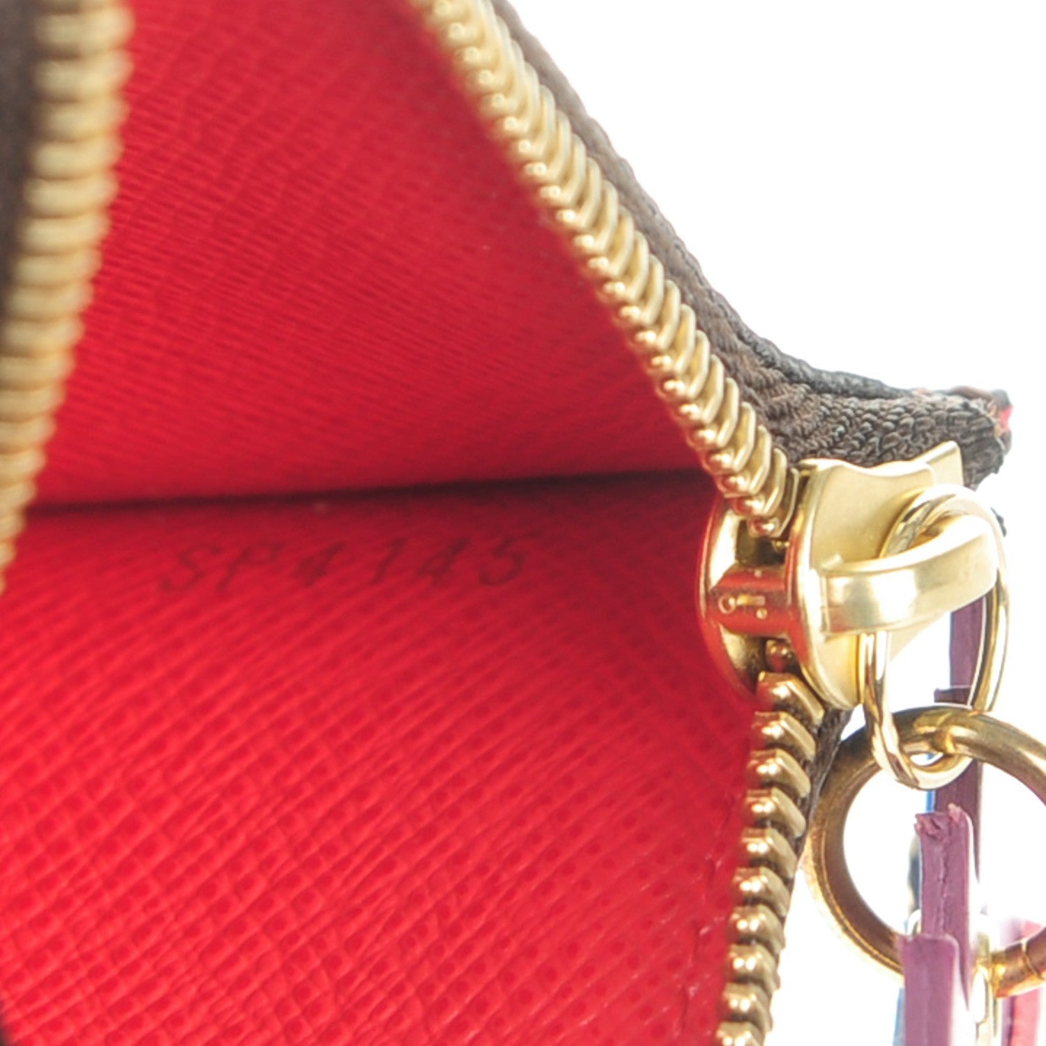 Louis Vuitton Monogram Totem Key Pouch Flamingo 7 of 7