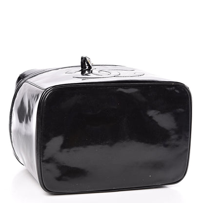 Chanel Patent Vanity Cosmetic Case Black 4 of 13