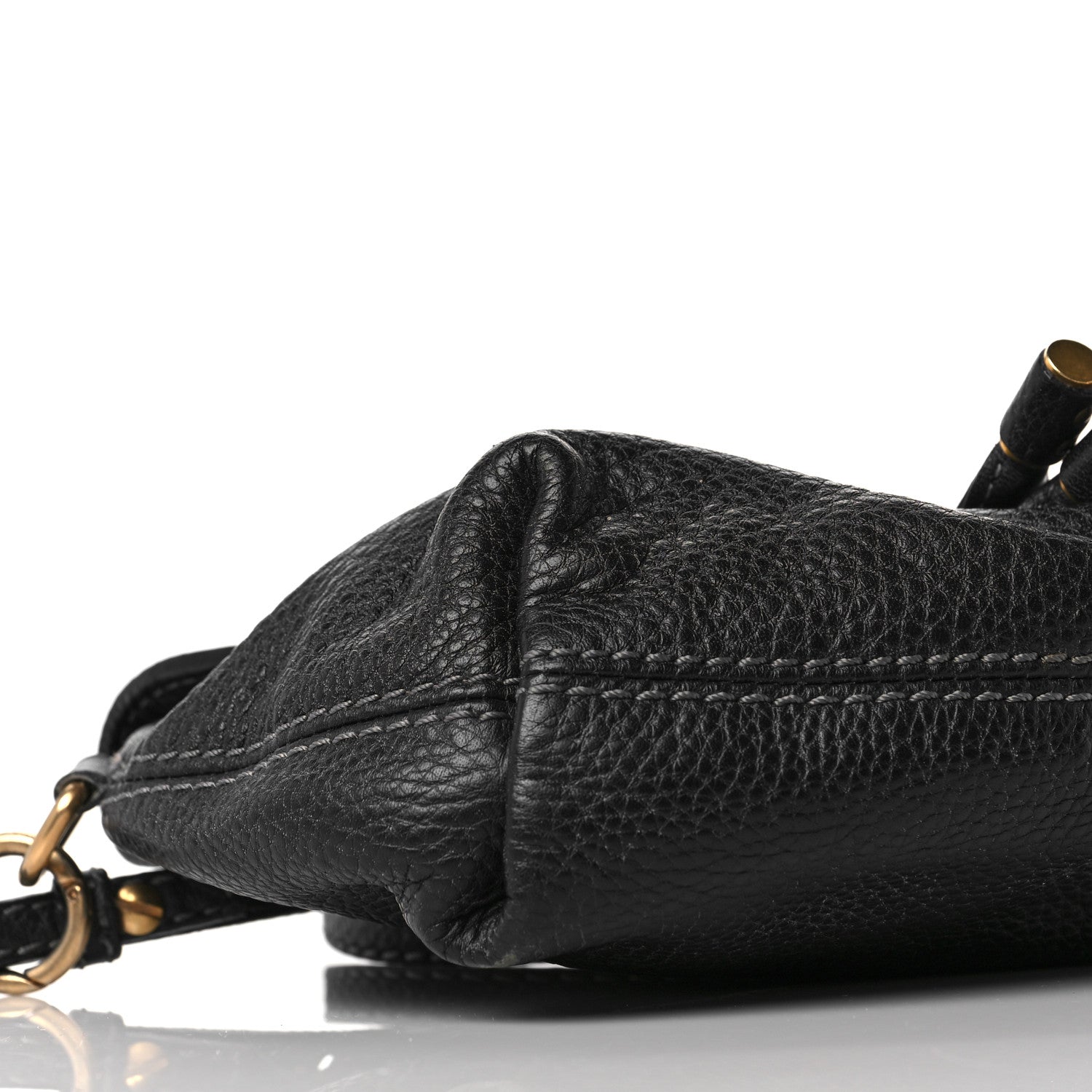 Chloe Calfskin Marcie Pochette Crossbody Bag Black 7 of 8