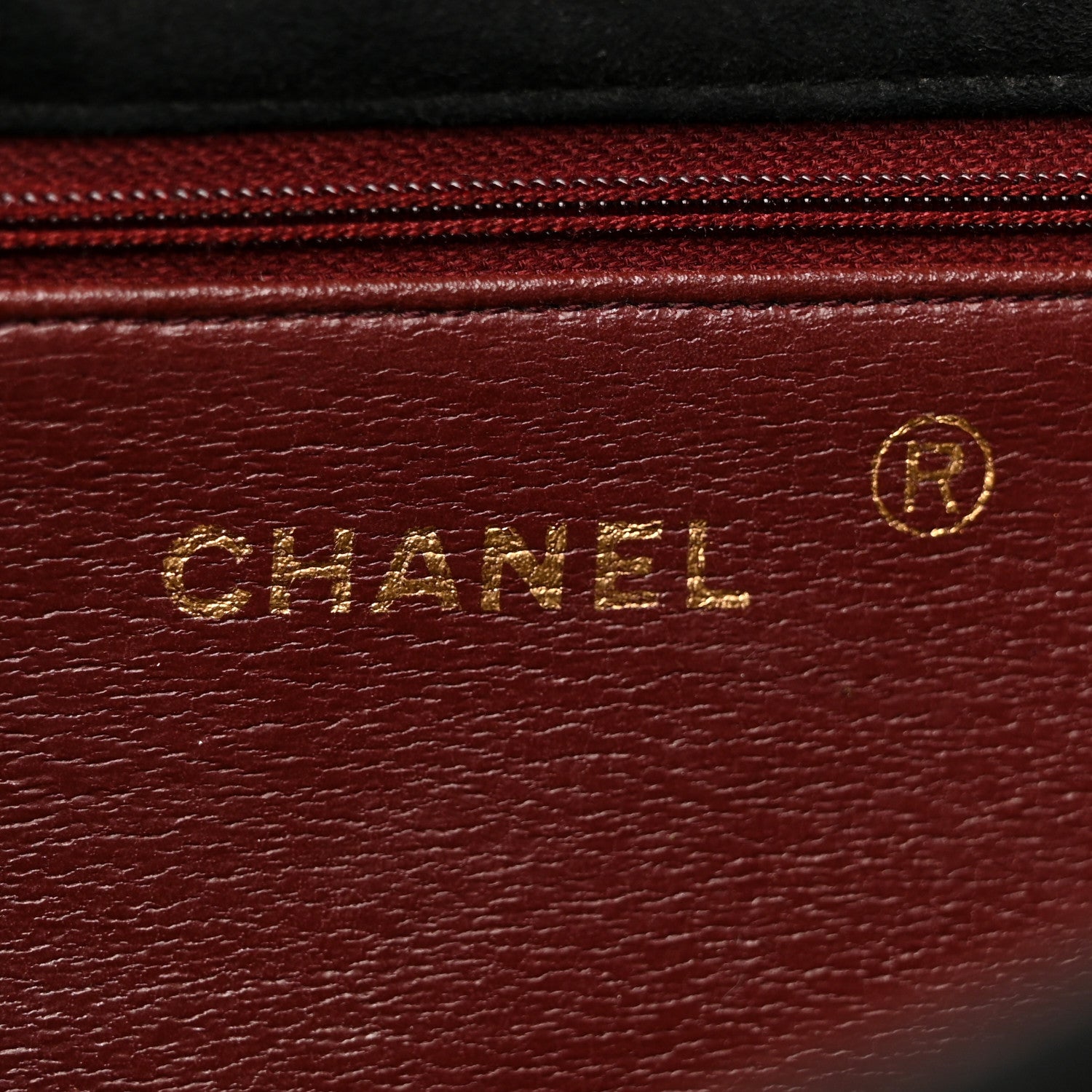 Chanel Suede Quilted Medium Single Flap Black 6 of 14