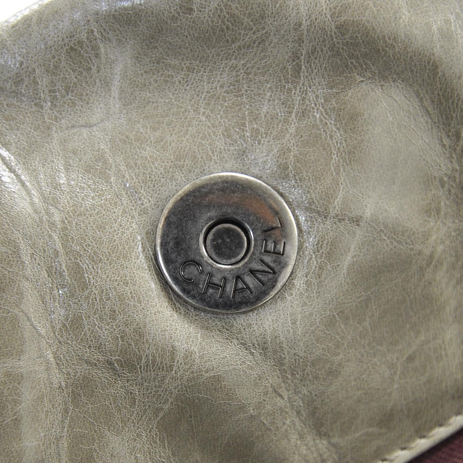 Chanel Leather Large In The Mix Tote Gray 9 of 9